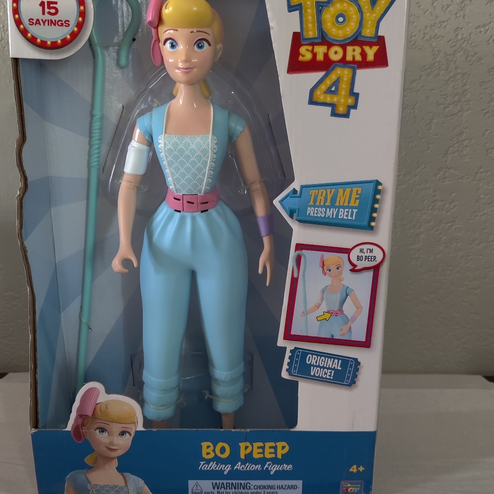 Disney Pixar 14 inch Toy Story Bo Peep Talking Action Figure
